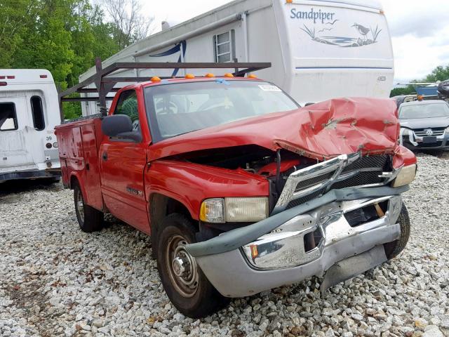 3B6KC26ZXXM563764 - 1999 DODGE RAM 2500 RED photo 1