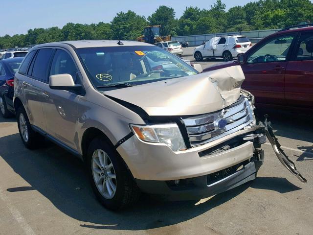 2FMDK48C07BB49708 - 2007 FORD EDGE SEL GOLD photo 1