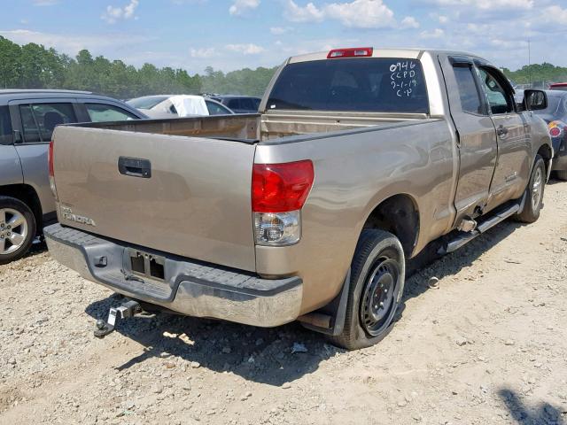 5TFRU54108X010946 - 2008 TOYOTA TUNDRA DOU BROWN photo 4