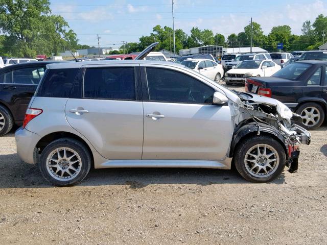 JTKKT624060158701 - 2006 TOYOTA SCION XA SILVER photo 9