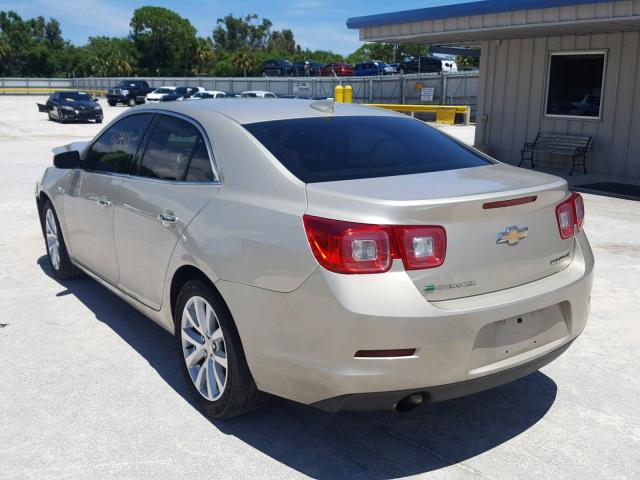 1G11E5SA7GF105904 - 2016 CHEVROLET MALIBU LIM 金色 照片 3
