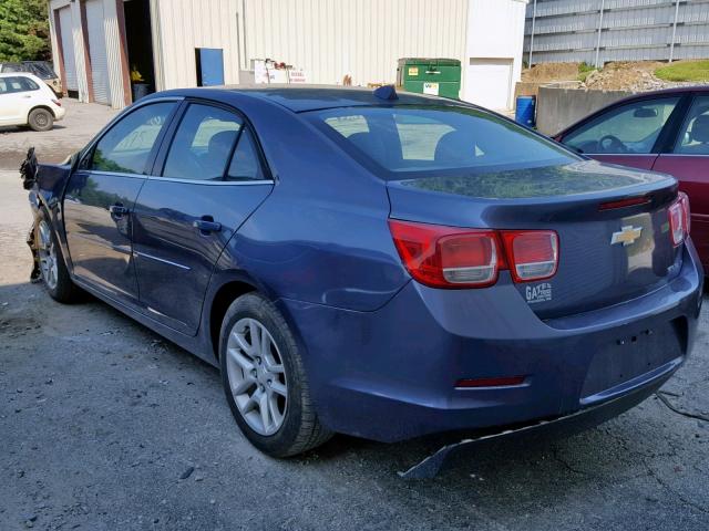 1G11C5SA2DF144711 - 2013 CHEVROLET MALIBU 1LT BLUE photo 3
