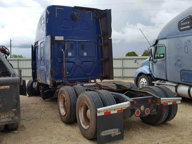 1FUJGLDR6DSBS2457 - 2013 FREIGHTLINER CASCADIA 1 BLUE photo 3