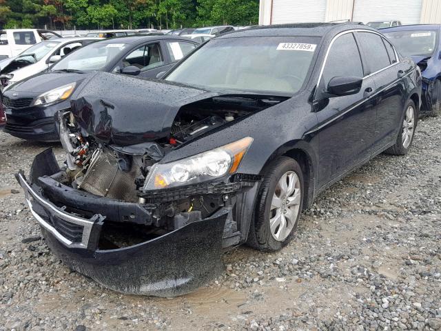 1HGCP2F80AA136689 - 2010 HONDA ACCORD EXL BLACK photo 2