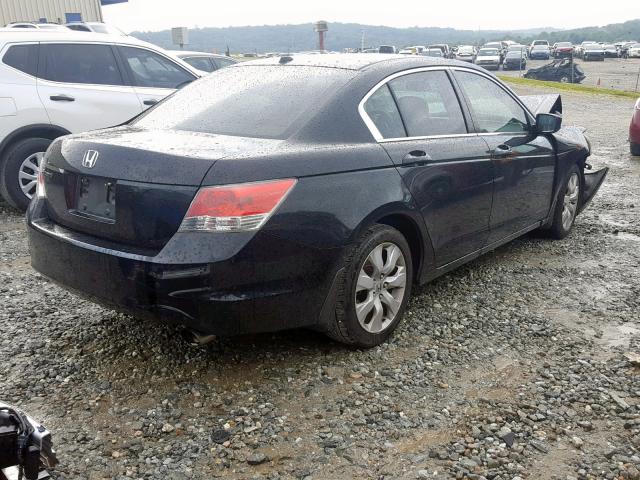 1HGCP2F80AA136689 - 2010 HONDA ACCORD EXL BLACK photo 4