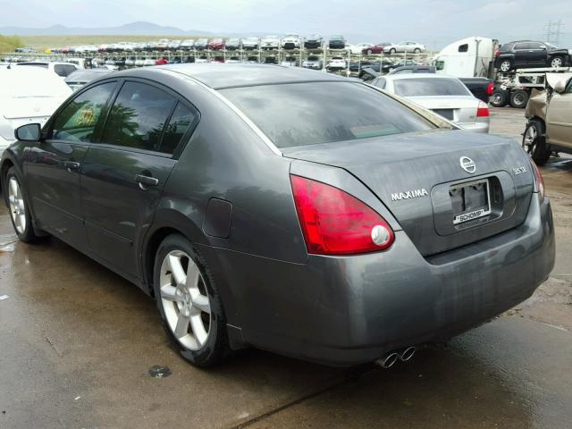 1N4BA41E26C851267 - 2006 NISSAN MAXIMA SE GRAY photo 3