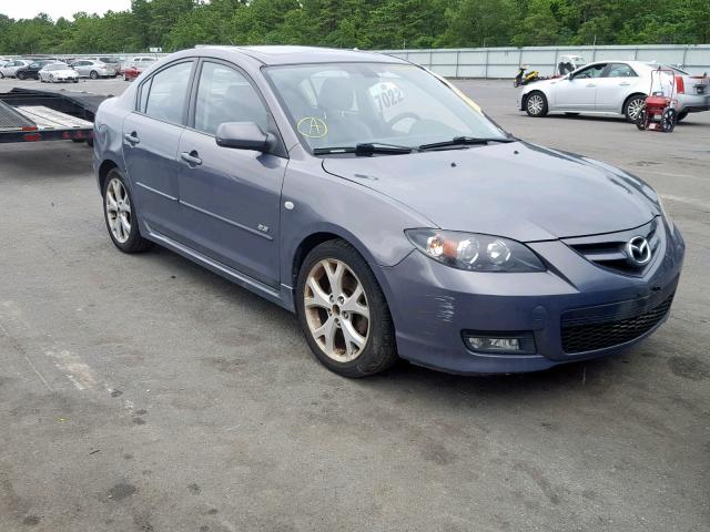 JM1BK324181789852 - 2008 MAZDA 3 S GRAY photo 1