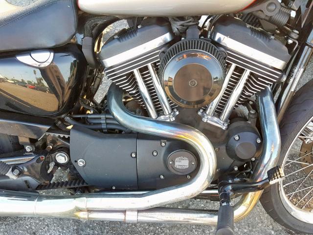 1HD1CT3137K401234 - 2007 HARLEY-DAVIDSON XL1200 C TWO TONE photo 7