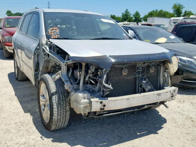 JTEDS42A082055830 - 2008 TOYOTA HIGHLANDER SILVER photo 1