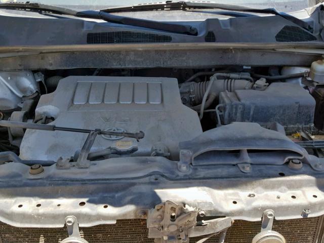 JTEDS42A082055830 - 2008 TOYOTA HIGHLANDER SILVER photo 7