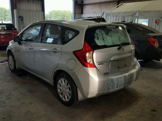 3N1CE2CP0GL372943 - 2016 NISSAN VERSA NOTE SILVER photo 3