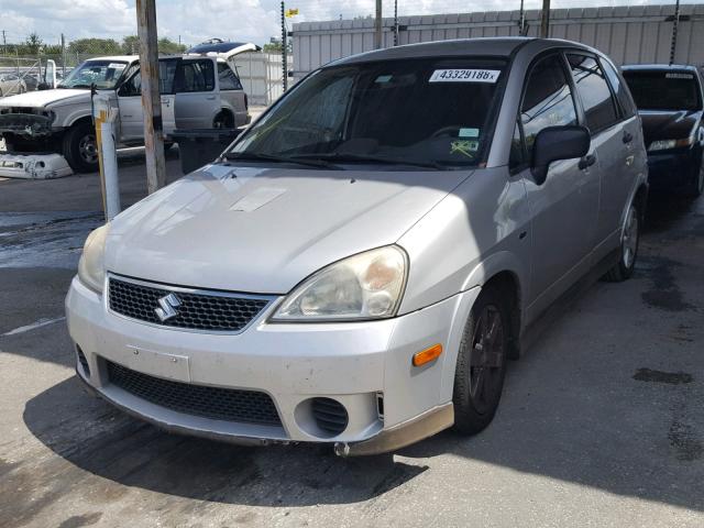 JS2RC62H465351435 - 2006 SUZUKI AERIO SILVER photo 2