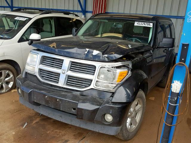 1D8GU58K07W690606 - 2007 DODGE NITRO SLT BLACK photo 2