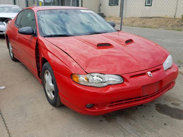 2G1WX15K829177399 - 2002 CHEVROLET MONTE CARL RED photo 1