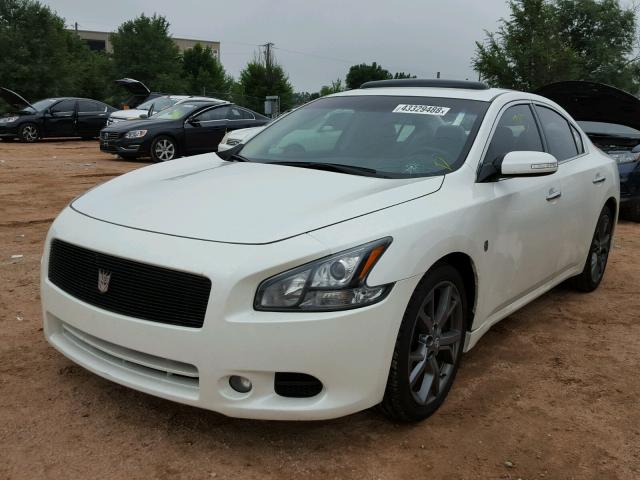 1N4AA5AP3EC914829 - 2014 NISSAN MAXIMA S 白色 照片 2