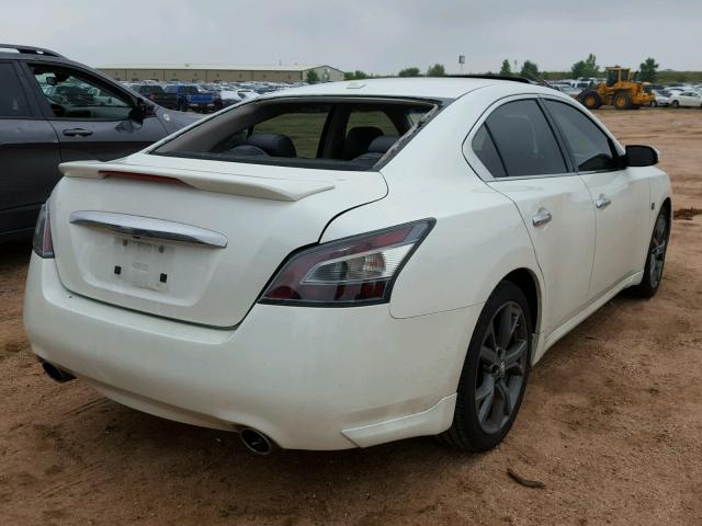 1N4AA5AP3EC914829 - 2014 NISSAN MAXIMA S 白色 照片 4