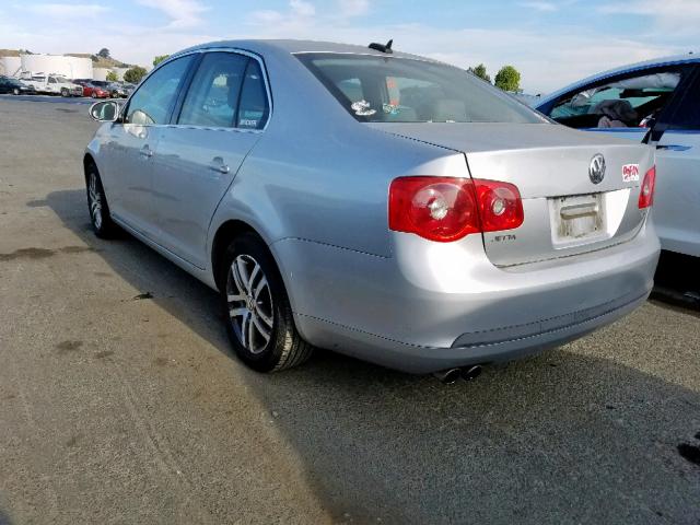 3VWSF71K36M740385 - 2006 VOLKSWAGEN JETTA 2.5 SILVER photo 3