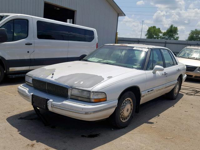 1G4CW52K3SH605797 - 1995 BUICK PARK AVENU WHITE photo 2