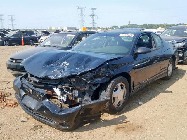 2G1WX15K929229431 - 2002 CHEVROLET MONTE CARL 黑色 照片 2