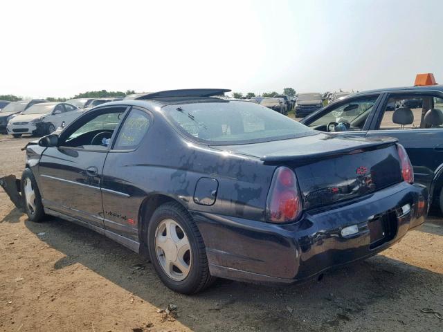 2G1WX15K929229431 - 2002 CHEVROLET MONTE CARL 黑色 照片 3