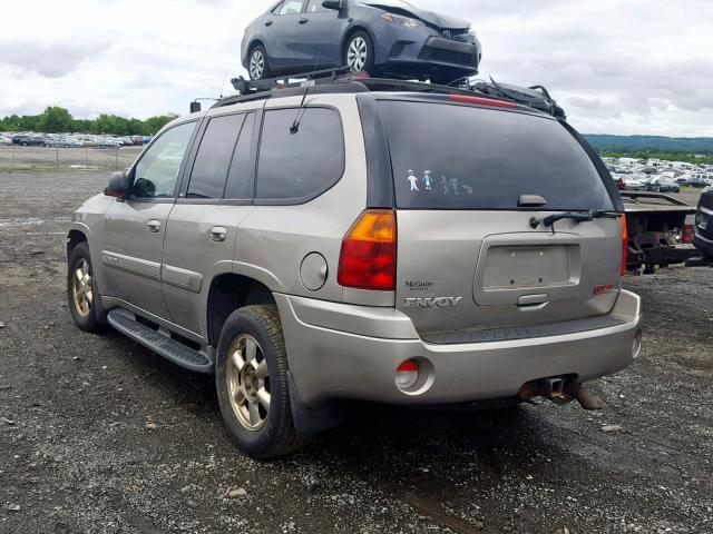 1GKDT13S722259494 - 2002 GMC ENVOY TAN photo 3