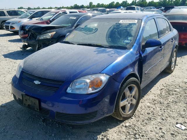 1G1AL55F277294341 - 2007 CHEVROLET COBALT LT BLUE photo 2