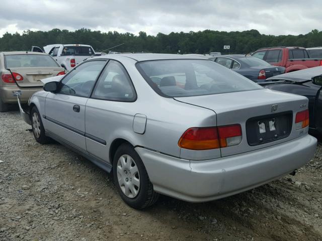 1HGEJ6223WL105354 - 1998 HONDA CIVIC DX SILVER photo 3