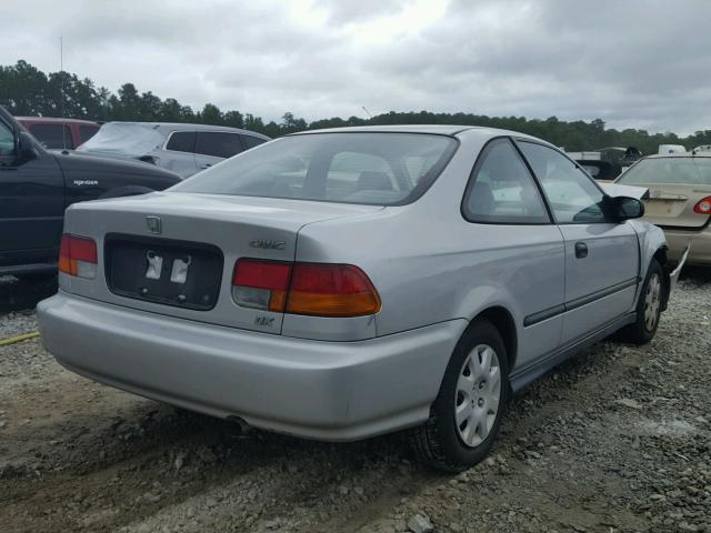 1HGEJ6223WL105354 - 1998 HONDA CIVIC DX SILVER photo 4