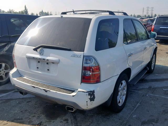 2HNYD188X5H546146 - 2005 ACURA MDX TOURIN WHITE photo 4