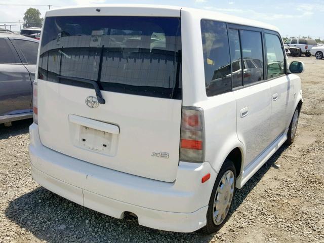 JTLKT324064124860 - 2006 TOYOTA SCION XB 白色 照片 4