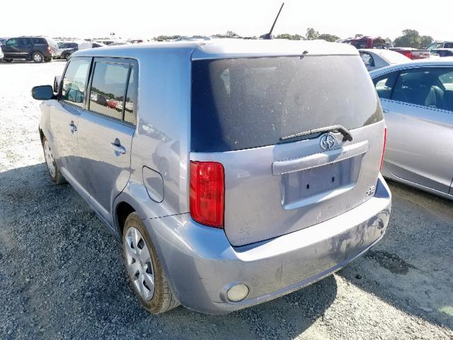 JTLKE50E391066153 - 2009 TOYOTA SCION XB 蓝色 照片 3