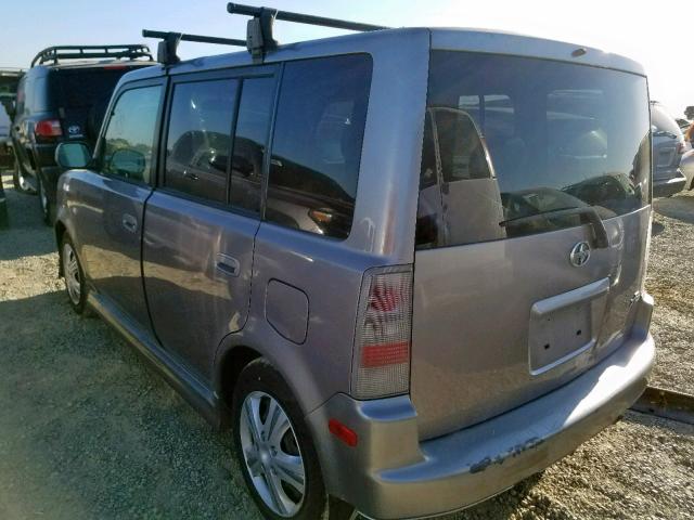 JTLKT334364100597 - 2006 TOYOTA SCION XB 银色 照片 3