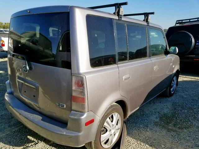 JTLKT334364100597 - 2006 TOYOTA SCION XB 银色 照片 4
