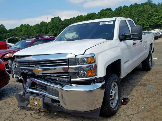 1GC2CUEG3FZ531002 - 2015 CHEVROLET SILVERADO WHITE photo 2