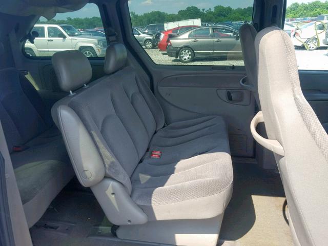 1B4GP25362B517025 - 2002 DODGE CARAVAN SE BLUE photo 6