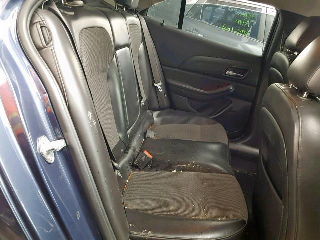 1G11D5SR4DF338434 - 2013 CHEVROLET MALIBU 1LT BLUE photo 6