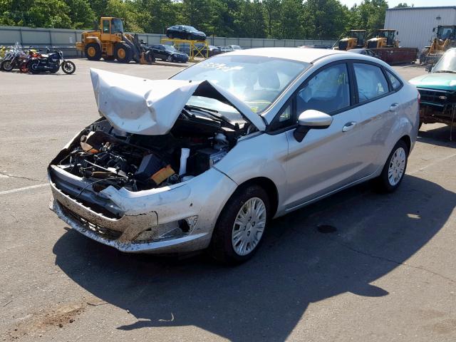 3FADP4AJ2FM139120 - 2015 FORD FIESTA S SILVER photo 2