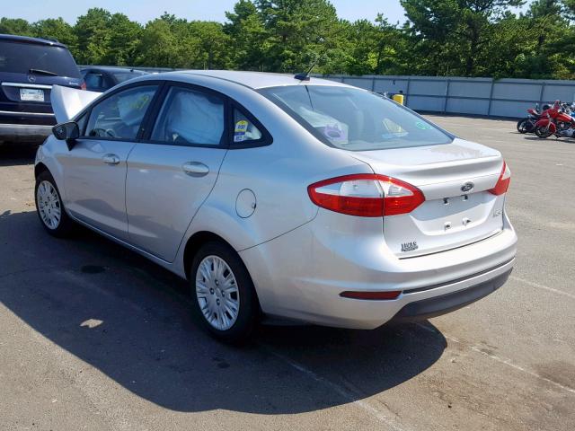 3FADP4AJ2FM139120 - 2015 FORD FIESTA S SILVER photo 3