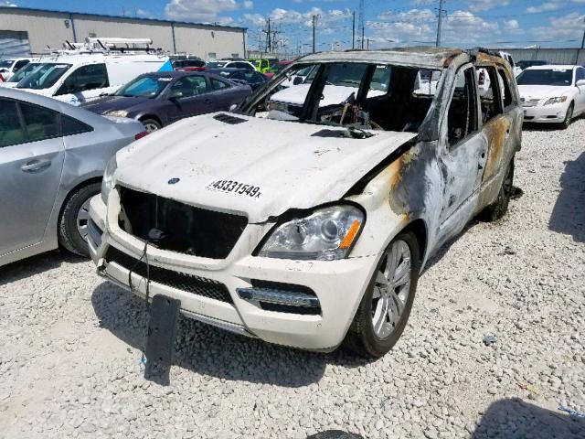 4JGBF7BE0CA775093 - 2012 MERCEDES-BENZ GL 450 4MA BURN photo 2