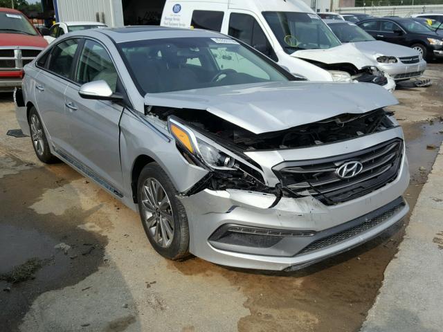 5NPE34AF1HH476277 - 2017 HYUNDAI SONATA SPO SILVER photo 1