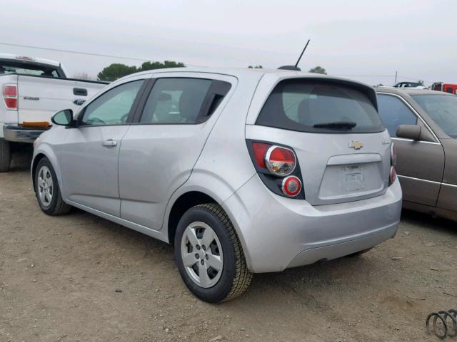 1G1JA6SG4G4175314 - 2016 CHEVROLET SONIC LS SILVER photo 3