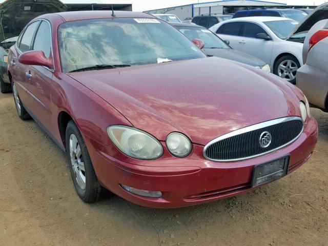 2G4WC562151326744 - 2005 BUICK LACROSSE C RED photo 1