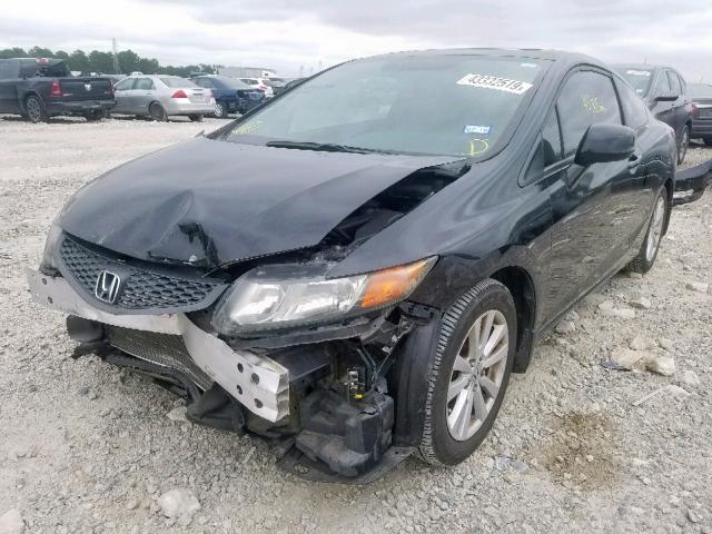 2HGFG3B04CH507375 - 2012 HONDA CIVIC EXL 黑色 照片 2