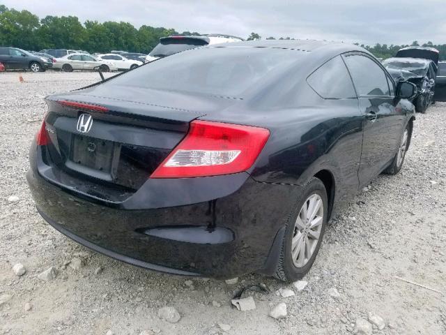2HGFG3B04CH507375 - 2012 HONDA CIVIC EXL 黑色 照片 4