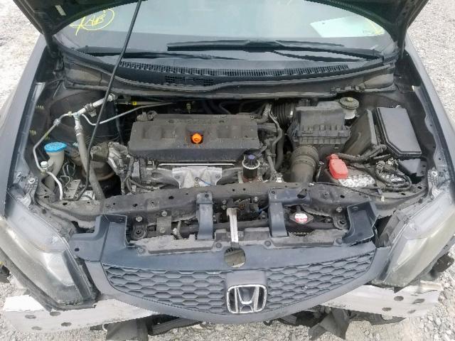 2HGFG3B04CH507375 - 2012 HONDA CIVIC EXL 黑色 照片 7