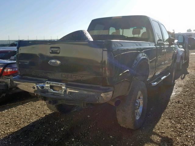 1FTWW31P16EC21544 - 2006 FORD F350 SRW S BLACK photo 4