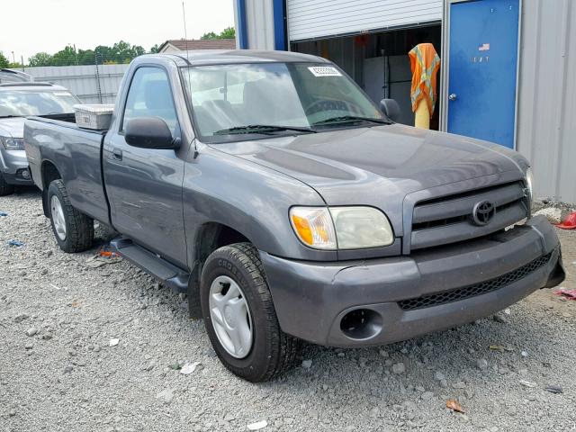 5TBJU32165S451401 - 2005 TOYOTA TUNDRA GRAY photo 1