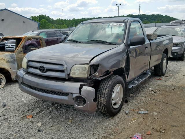 5TBJU32165S451401 - 2005 TOYOTA TUNDRA GRAY photo 2