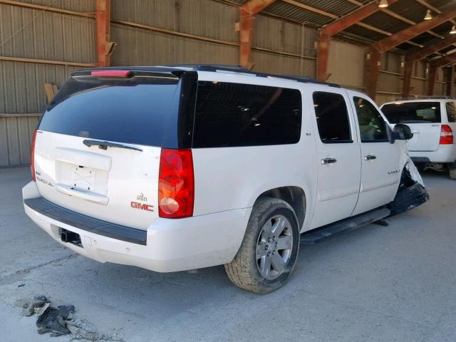 1GKFC36059R129830 - 2009 GMC YUKON XL C WHITE photo 4