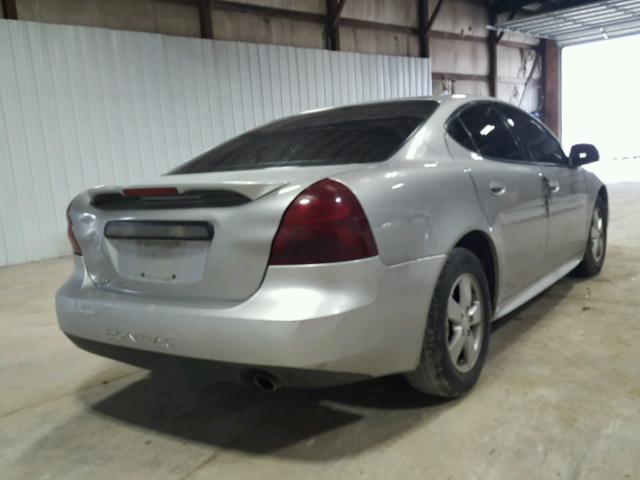 2G2WP552381125303 - 2008 PONTIAC GRAND PRIX ნაცრისფერი ფოტო 4